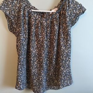 Lauren Conrad floral top